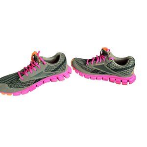 Reebok Smoothflex Cushrun Women Training Running Athletic Grey SZ 7